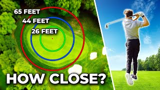 How Close Should You Hit Your Approach Shots See How YOU Compare [upl. by Haodnanehs]