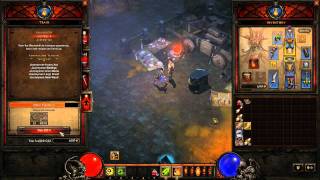 Diablo III Level up dun artisan [upl. by Oterol]