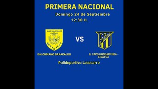 Balonmano Barakaldo vs IL CAPO HONDARRIBIA  BIDASOA [upl. by Gentes]