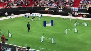 Marita amp Duka FCI AWC Jumping 2019 Agility World Open clean run Dog agility [upl. by Picardi]