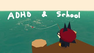 Why does schoolwork feel like the hardest thing on the planet ADHD  Webfishing [upl. by Herbst]