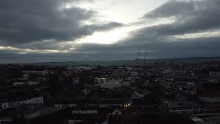 LOOKING AT BRIDGEND WHERE THE NEW BRIDGEND COLLAGE GOING WITH A BIRD EYE VIEW WITH MY DJI DRONE [upl. by Nalrah]