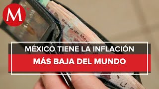 Inflación en México es de las más bajas del mundo informa la Secretaría de Hacienda [upl. by Bal105]