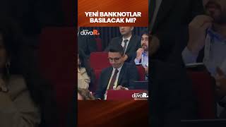 Merkez Bankası Başkanı Karahana banknot sorusu 500 TLlik banknotlar yolda mı [upl. by Carmelita113]