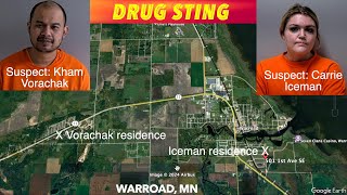 Two Charged In Warroad Minnesota Drug Sting Operation [upl. by Llehcear]