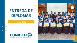 FUNIBER Perú celebra la excelencia académica en una ceremonía de entrega de diplomas [upl. by Koller]