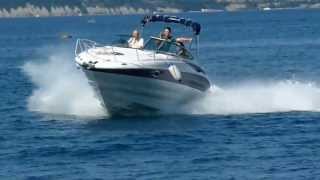 Crownline 250 Cr motor boat test with Mercruiser Mag 350  B3 May 2012 by Jadran Furlan [upl. by Nagam]