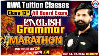 UP Board Exam 202324  12th Complete English Marathon Ncert English PYQs By Shahrukh Sir [upl. by Aniez]