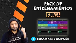 🔥 ENTRENAMIENTOS PARA FM24 PACK PARA DESCARGAR 🏋️‍♂️ DESARROLLO JUEGO Y PRETEMPORADA 🏋️‍♂️ FM24 [upl. by Rehptsirhc737]