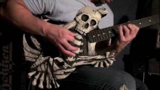 George Lynch Bones Guitar Shred Session [upl. by Meris]