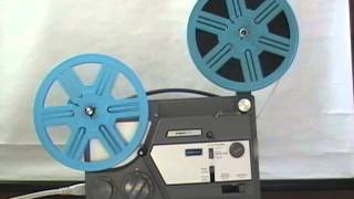 Argus 890Z R Dual 8mm variable speed movie projector [upl. by Winson86]