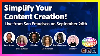 Simplify Your Content Creation  Live from San Francisco and Munich on September 26th [upl. by Artair]