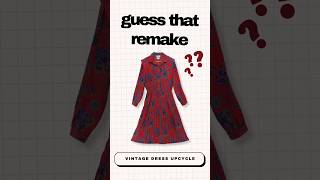 Can You Guess My Vintage Dress Makeover guessthatremake thriftflip [upl. by Ricketts]