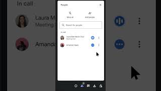 Be the host with the most using host controls in GoogleMeet 🤓 Shorts [upl. by Milks]