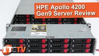 HPE Apollo 4200 Gen9 Server REVIEW [upl. by Liag]