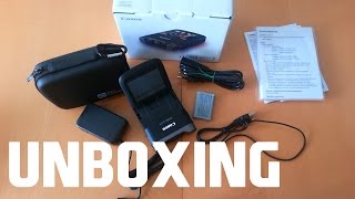 Canon Legria mini X Unboxing German Test Video [upl. by Hanahsuar]