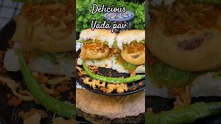 Mumbai Ka Famous Street Food  Vada pav Recipe youtubeshorts vadapav [upl. by Odnolor]