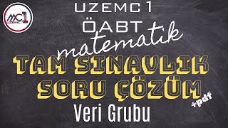 VERÄ° GRUBU  TAM SINAVLIK SORULARLA TEKRAR PDF AÃ‡IKLAMADA [upl. by Rosecan]