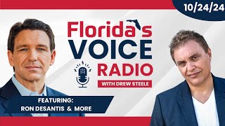 Floridas Voice in Fort Myers w Gov DeSantis and more  FLV Radio [upl. by Depoliti]