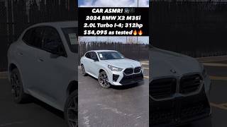 Car ASMR Does the 2024 BMW X2 M35i Mix Both Luxury and Sport into One Package [upl. by Eskil]