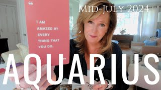 AQUARIUS  The SECRET Is OUT  Mid July 2024 Zodiac Tarot Reading [upl. by Mcdonald]