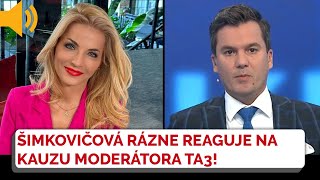 Martina Šimkovičová sa rozohnila Reaguje na prípad moderátora TA3 Krála neznáša médiá ktoré [upl. by Zielsdorf]