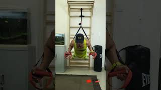 Domyos Dst training strap pullupbar motivation trxmining [upl. by Cimbura]