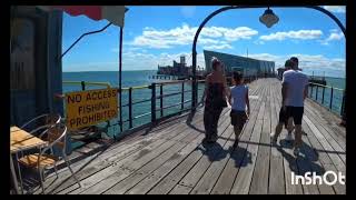 Southend on sea pier walk and train review and why its a must visit in essex [upl. by Ojadnama]