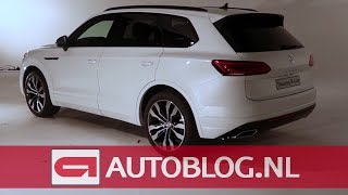 ALLES over de nieuwe Volkswagen Touareg 2018 [upl. by Weisburgh985]