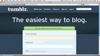 How to use Tumblr [upl. by Yorled]