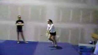 round off layout back handspring full [upl. by Eniarda]