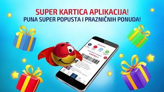 SuperKartica aplikacija  puna prazničnih ponuda [upl. by Cheryl433]