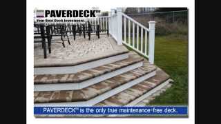 AMAZING MaintenanceFree Lifetime Paver Deck [upl. by Mizuki418]