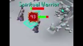 OSRS  Fire Surge Zaros Spiritual Warriors big hits 50k slayer 175k Mage xp [upl. by Leach]