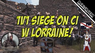 1v1 Siege vs CI Lorraine PoV  Mount and Blade 2 Bannerlord Persistent Bannerlord [upl. by Nairde658]