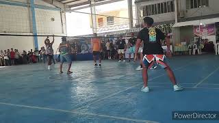 Championship game Tambo vs Divino Rostro Laro ng Lahi Santarin Mais Mais Volleyball [upl. by Wincer]