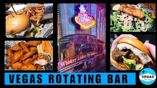 VEGAS Rotating Bar Restaurant On Fremont Street [upl. by Erfert]