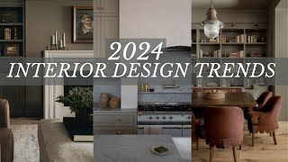 INTERIOR DESIGN TRENDS OF 2024 [upl. by Maril609]