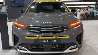 KIA STONIC GTLine 2023  exterior amp interior details cool spec [upl. by Wauters]