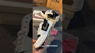 Travis Scott olive viralshort sneakers foryou shoes [upl. by Albers206]