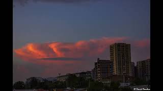 Cumulonimbus timelapse near Tbilisi Georgia 9132024 [upl. by Arriec702]