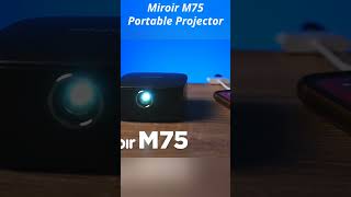 Review Miroir M75 Portable Projector 2023 short [upl. by Novak889]