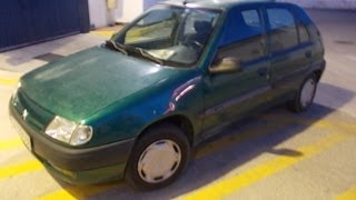 Citroen Saxo 1 5 Diesel Año1999 175000kms 1000€ [upl. by Mathews]