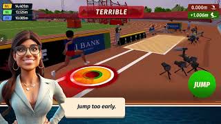 Athletics Championship Triple jump tutorial [upl. by Haroppizt438]