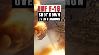 IDF F16 shot down by missile over Lebanon lebanon F16 [upl. by Hance]