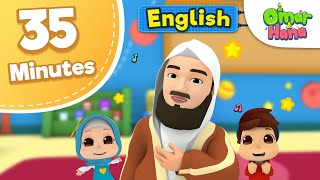 Omar amp Hana  Mufti Ismail Menk amp More compilation  Islamic Cartoon [upl. by Micco]