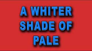 A WHITER SHADE OF PALE  Ronnie Aldrich [upl. by Anyrak991]