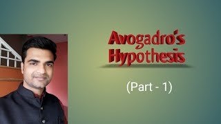 NEB Class  11 Chemistry Avogadros hypothesis Part  1 [upl. by Hintze]