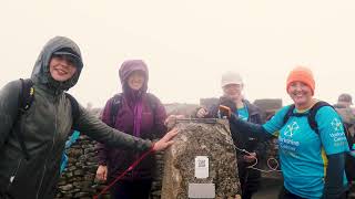 Completing the Yorkshire Three Peaks in support of people with cancer [upl. by Hinch654]