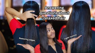 All you NEED to know about RELAXERS amp RELAXED HAIR PT 2  Health Relaxed Hair Tips At Home Relaxers [upl. by Evans]